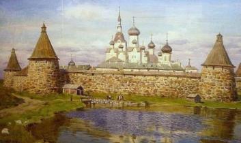 Академия акварели Сергея Андрияки на Соловках и Русском Севере