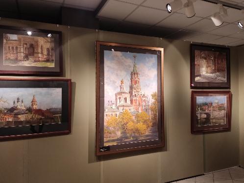 Выставка работ преподавателей - выпускников Академии акварели и изящных искусств Сергея Андрияки