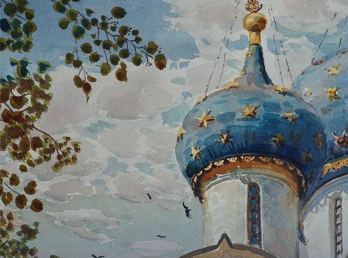 Выставка работ художников-преподавателей Академии акварели и изящных искусств Сергея Андрияки