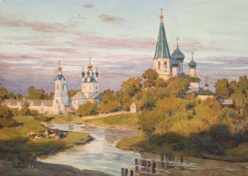Связь поколений: Народный художник С.Н. Андрияка, Е.С. Андрияка, С.С. Андрияка, М.С. Андрияка