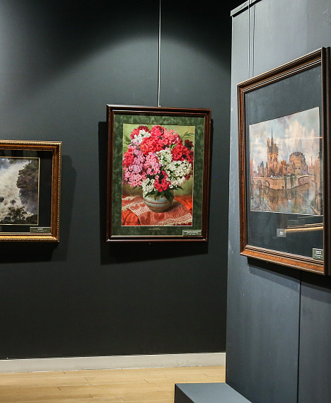 Выставка народного художника С.Н. Андрияки, проходившая в рамках проекта «Русские сезоны».
