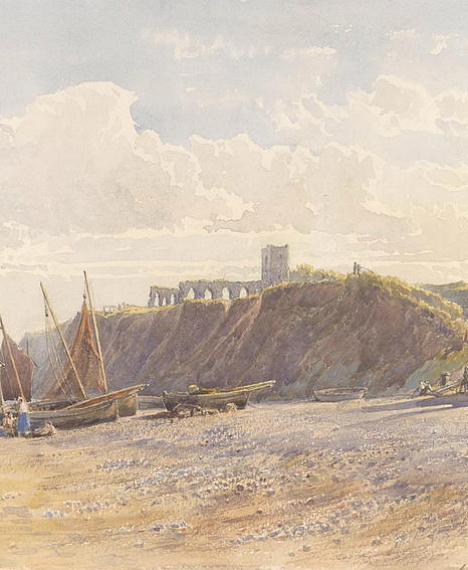 Джон Могфорд (1821-1885). Берег моря близ Данвича. Англия.